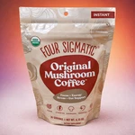 Foursigmatic Original Mushroom Coffee - Instant 30SERV Focus + Gut Healt. Fixed Price $30.00.