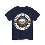 Watery Coffee World Emblem Unisex T-shirt. Alan Wake 2 Video Game. Bright Falls. Fixed Price $27.00.
