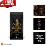 Valhalla Java Odinforce Blend Whole Bean Coffee - Dark Roast With Extra Caffeine. Fixed Price $25.89.