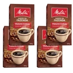 Brazilian Roasted Ground Coffee Premium 500G Melitta (pack 4). Fixed Price $65.10.