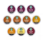 40 Count Starbucks Flavored Blonde, Med, Dark Coffee K-cup Variety 10 Flavors. Fixed Price $32.99.