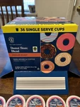 Barissimo Donut Store Blend Me Roast Coffee 36 K-cup Keurig 4.23 Oz !3 Open. Fixed Price $6.99.