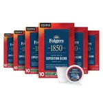 Folgers 1850 Expedition Blend Medium Roast Coffee, 60 10 Count (pack 6). Fixed Price $80.90.