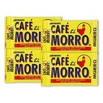 Caf? El Morro Dark Roast Espresso Coffee 6 Oz 4-PACK Vacuum Sealed. Fixed Price $30.15.