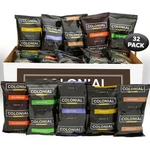 Colonial Coffee Variety Pack 32 Bags Medium Dark & Decaf Roasts. Fixed Price $86.12.