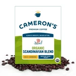 Cameron's Roasted Whole Bean Coffee, Organic Scandinavian Blend, 4 Pound. Fixed Price $42.72.