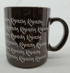 Vintage Kahlua Coffee Mug/cup Brown With Kahula Logo Ceramic Collectible. Fixed Price $11.59.