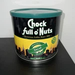 Chock Full Nuts Original Decaf Ground Coffee Premium Medium Roast. Fixed Price $24.95.