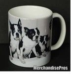 Cute Terrier 'bath Time Bostons' Coffee Mug Cup Microwave Safe New. Fixed Price $19.95.