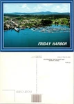 Friday Harbor San Juan Island Washington Postcard Unposted Aerial Marina View. Fixed Price $5.99.