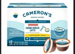 Camerons Coffee 12 Count Responsibly Sourced Specialty Grade Arabica Pods No Box. Fixed Price $15.98.