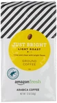 Amazon Fresh Just Bright Ground Coffee, Light Roast, 12 Ounce (pack 3). Fixed Price $26.76.