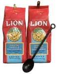 Lion Coffee Vanilla Macadamia Nut With Scoop (two 10 Ounce Bags). Fixed Price $48.95.
