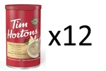 Tim Hortons French Vanilla Cappuccino Mix 454G X12 Pack Instant Coffee Drink. Fixed Price $239.97.