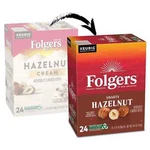 Folgers Toasty Hazelnut Cream Coffee 24 144 Keurig Cups Pick Size Free Ship. Fixed Price $109.98.