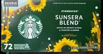 Starbucks Sunsera Blend K-cups Coffee Pods, Blonde Roast, 72CT. Fixed Price $31.99.