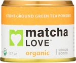 Matcha Love Organic Ceremonial Green Tea Powder Canister 0.7 Oz. Fixed Price $172.99.