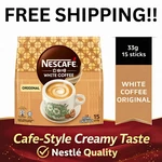 Nescafe White Coffee Original 15 Sticks X 33G Free Shipping Fresh Nestle Drink. Fixed Price $26.99.