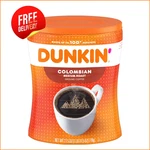 Dunkin Colombian Medium Roast Ground Coffee 27.5 Oz Canister Fresh. Fixed Price $24.98.