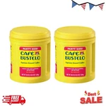 2P Cafe Bustelo Espresso Ground Coffee, Dark Roast, 36 Oz Canister. Fixed Price $53.87.