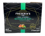 Frederik's Cold Steeped Watermelon Mint Herbal Tea Pyramid Sachets Bags. Fixed Price $8.79.