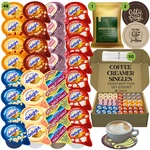 Coffee Creamer Singles And Packets - Irish, Jamaican, Sumatra & Colombian. Fixed Price $26.97.