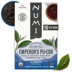 Numi Organic Emperor's Pu-erh Tea, 16 Bags, Aged Fermented Grocery. Fixed Price $10.39.