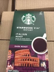 12 Pack Starbucks 0.11 Oz Via Ready Brew Coffee - Italian Roast 8 Count Each. Fixed Price $49.00.
