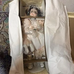 San Francisco Music Box Company Nicole Porcelain Doll Limited Edition 2500. Fixed Price $20.00.