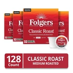 (4 Pack) Folgers Colombian Medium Roast Coffee, 128 Keurig K-cup 32 Count. Fixed Price $73.86.