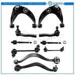 10PCS Front Control Arms Tie Rod Ends Sway Bars For Mazda 6 2.3L 3.0L 2003-2007. Fixed Price $97.42.