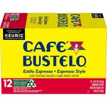 Caf Bustelo Espresso Dark Roast Coffee Cup Pods 12 Count Bold Flavor. Fixed Price $18.09.