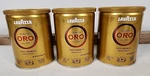Lavazza Qualit Oro Ground Coffee Medium Roast 100% Arabica 8.8 Oz Tin 3 Pack. Fixed Price $29.99.