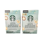 Starbucks Limited Edition White Chocolate Macadamia K-cup 10 Ct Bb 12/26, 2PK. Fixed Price $39.99.