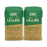 Cafe Llave Whole Bean Espresso Coffee, Premium Dark Roast, 32 Oz Bags (pack. Fixed Price $51.87.