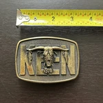Keen Hit Kickin Country 1370 Radio Promo Belt Buckle San Francisco 1980S .NOX034. Fixed Price $34.99.