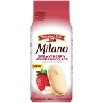 Pepperidge Farm Milano White Chocolate Strawberry Flavored Cookies, 7 Oz Bag. Fixed Price $6.10.