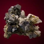 Galena With Calcite Idarado Mine, Telluride, San Miguel Co, Colorado 2210-449. Fixed Price $50.00.