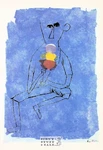 Triple Dip By Ben Shahn Art Postcard, Classico San Francisco #540-020. Fixed Price $8.11.