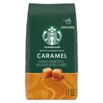 Starbucks Arabica Beans Caramel, Naturally Flavored, Ground Coffee, 11OZ. Fixed Price $8.08.
