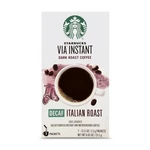 Starbucks Via Instant Coffee, 0.11 Ounce (pack 7), Decaf Italian Roast. Fixed Price $31.99.