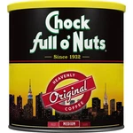 Chock Full Nuts Original Blend Ground Coffee, Medium Roast, 30.5 Oz. Can. Fixed Price $20.00.