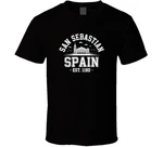 San Sebastian Spain Est 1180 Gift Tee De Shirt. Fixed Price $15.99.