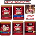 Hills Bros. Instant Cappuccino MIX,(16 Oz, Pack Of 1) - (select Your Flavor). Fixed Price $7.84.