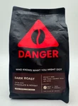 Danger Coffee By Dave Asprey, Whole Bean Dark Roast Chocolate & Nougat Exp 12/26. Fixed Price $27.00.