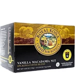 Royal Kona Coffee Vanilla Macadamia Single-serve (box 12 Pods). Fixed Price $18.99.