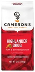 Camerons Coffee Roasted Ground Bag, Highlander Grog, 12OZ, 6 Pack. Fixed Price $57.99.