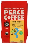 Peace Coffee Twin Cities Blend Dark Roast Ground 12 Oz Organic Fair Trade. Fixed Price $131.99.