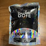 Everyday Dose Coffee+ Medium Roast Ground Dark Chocolate Creamy Flavor. Fixed Price $15.99.