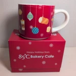85 Degrees Bakery Cafe Christmas Holiday Coffee Mugs Cups 14OZ New. Fixed Price $27.00.